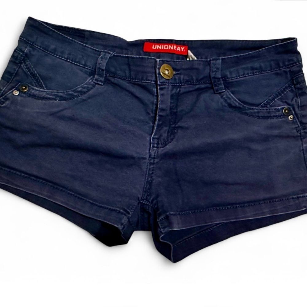 UNIONBAY Juniors Jean Shorts 7 Dark Blue